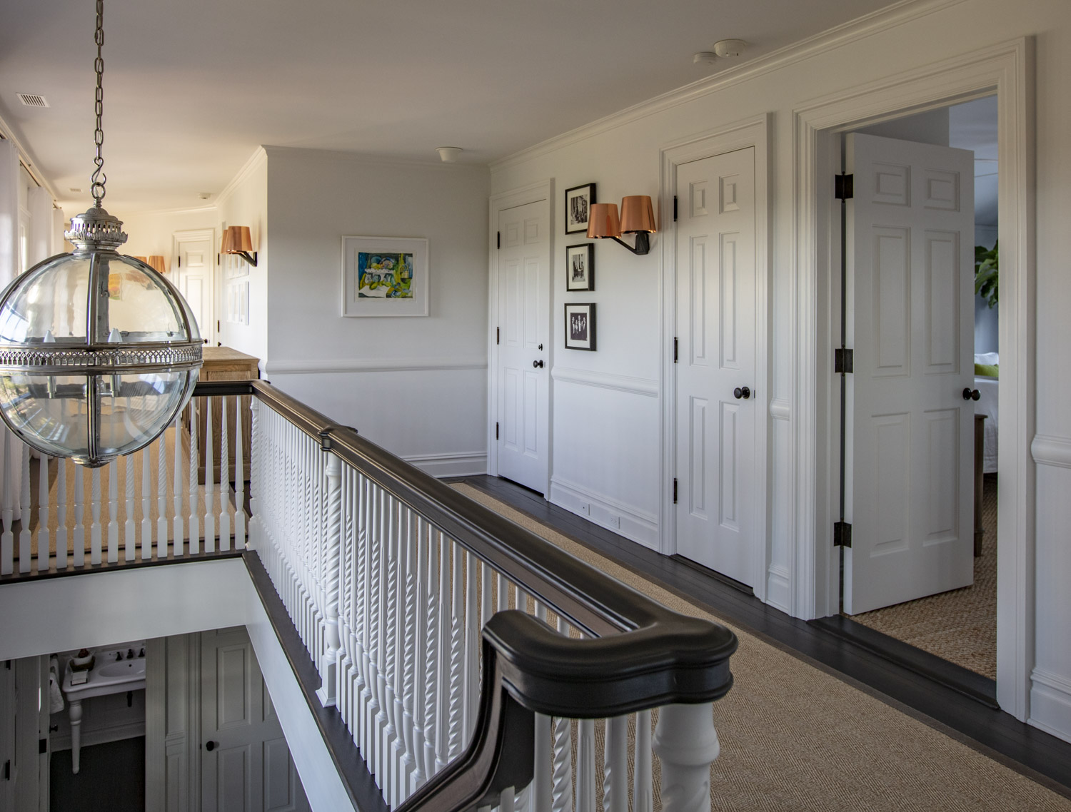 Photo of construction by Ronald Webb Builder.